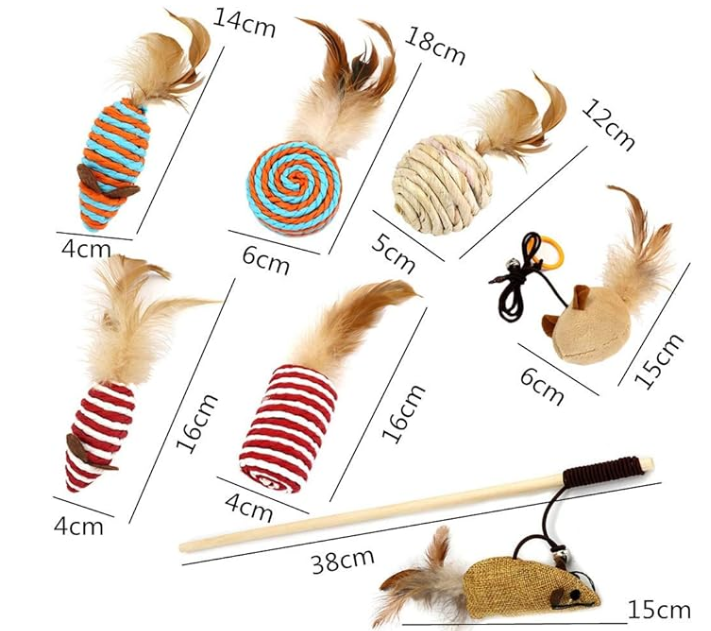 Spielzeugset "Fang die Katze"