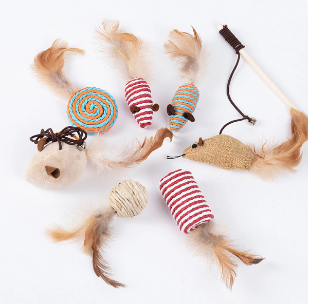 Spielzeugset "Fang die Katze"